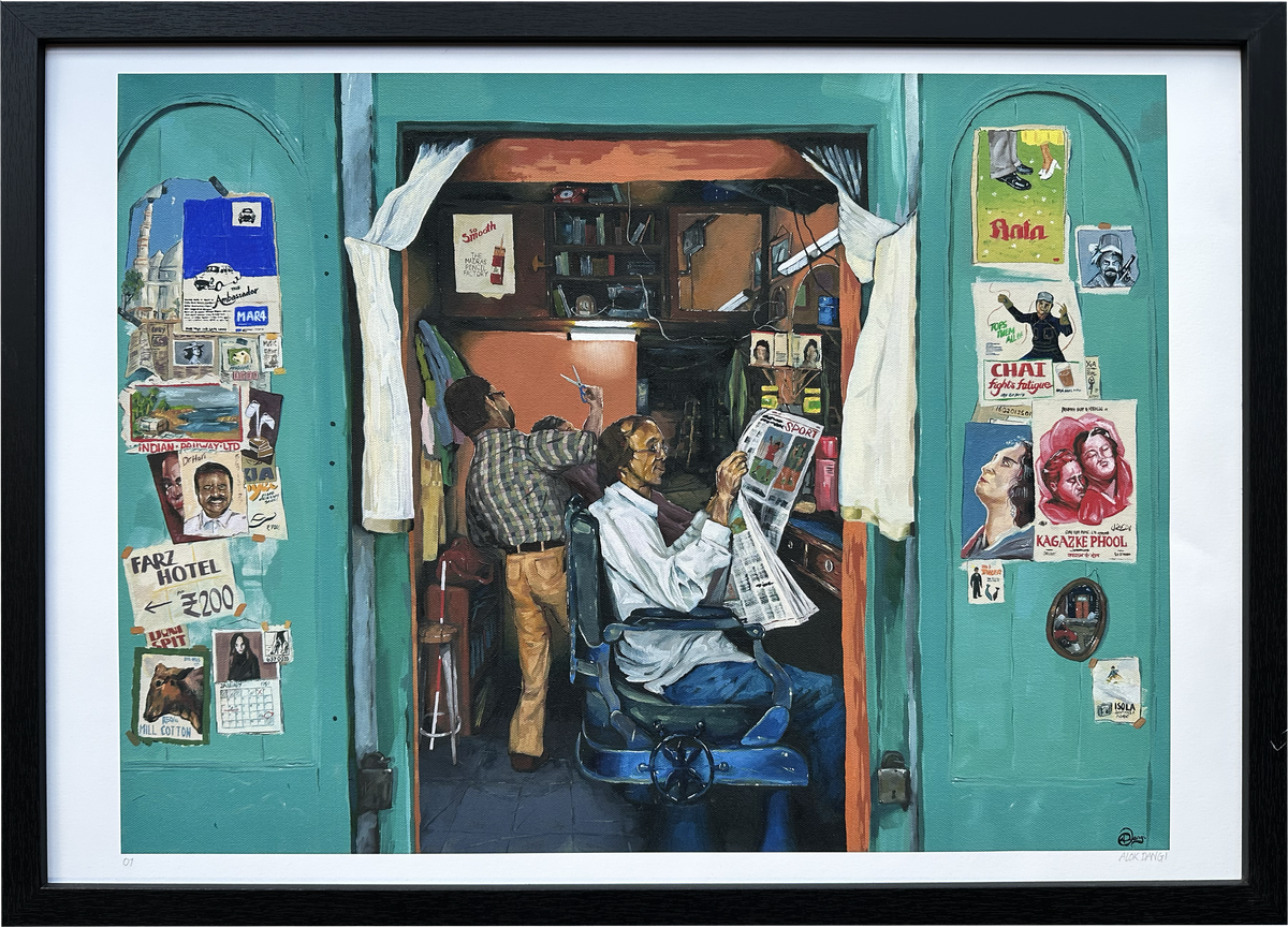 The Blind Barber (Limited Edition Print)