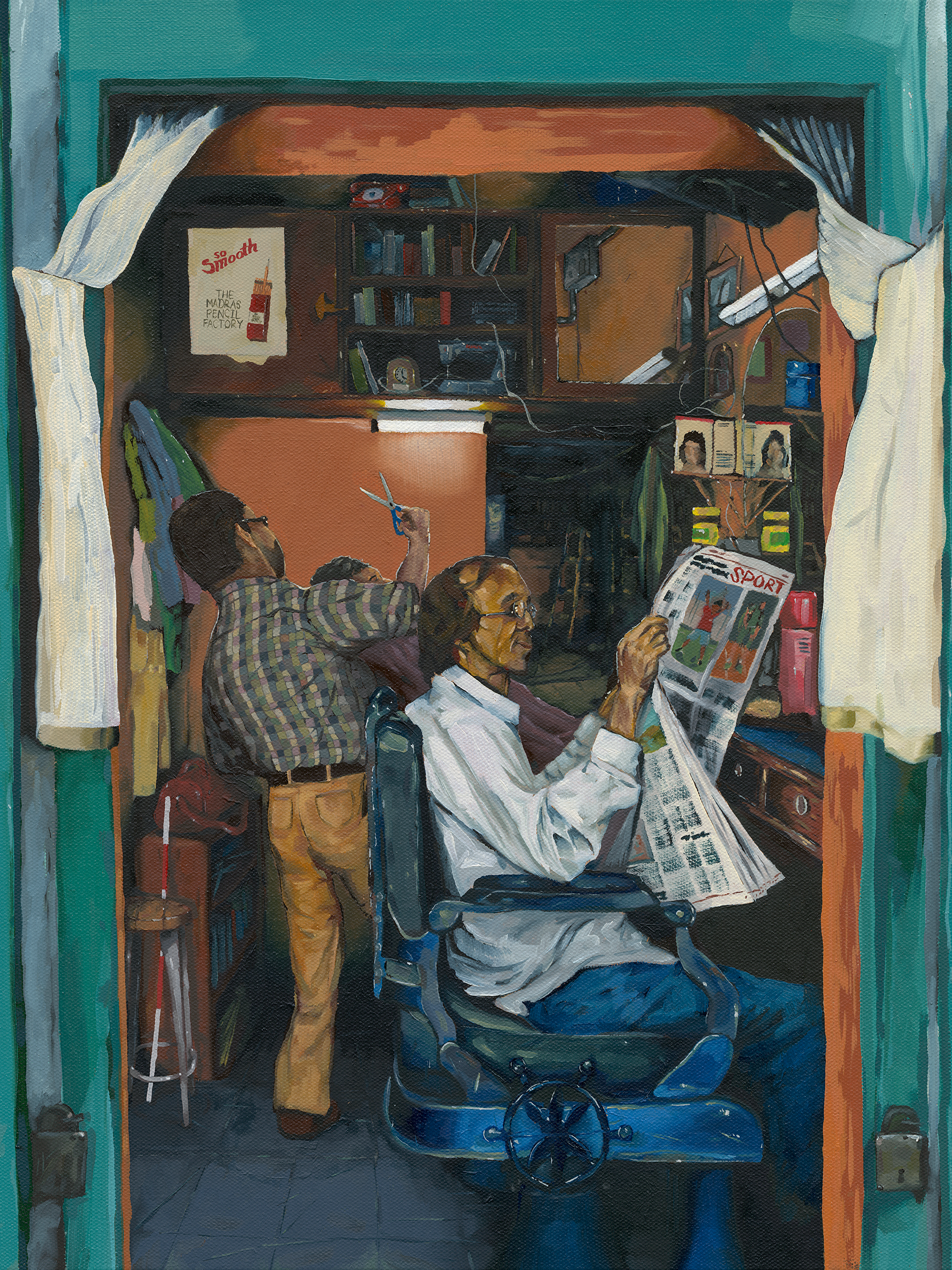 The Blind Barber (Limited Edition Print)