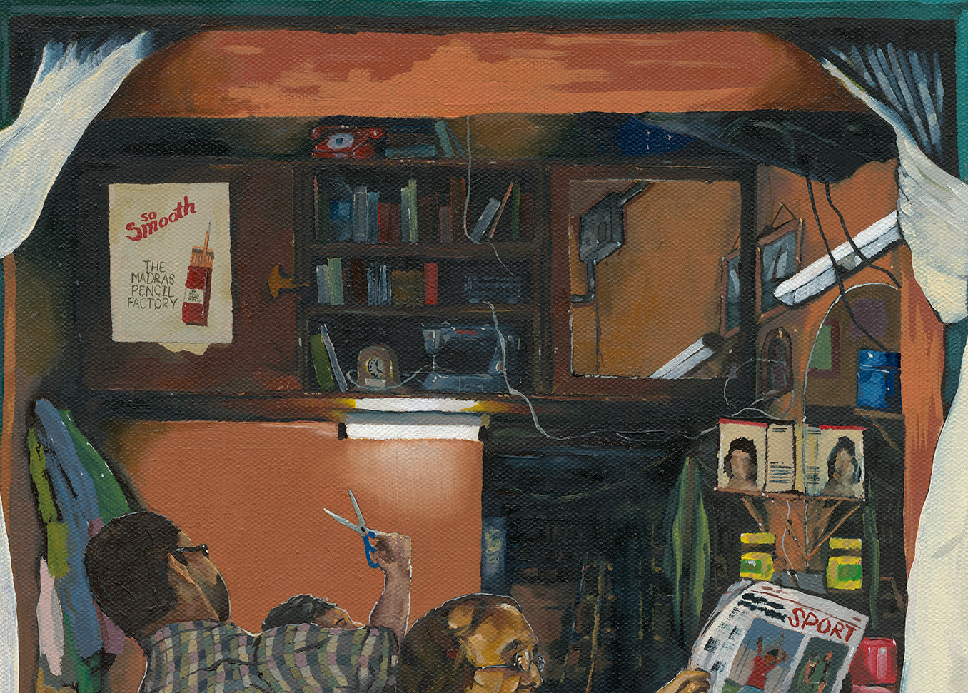 The Blind Barber (Limited Edition Print)
