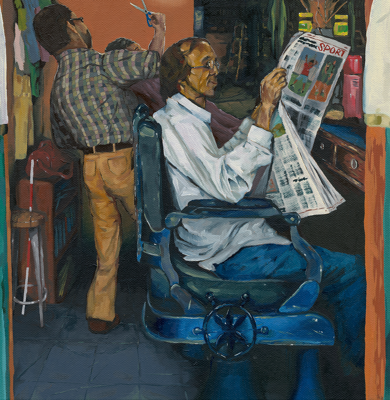 The Blind Barber (Limited Edition Print)
