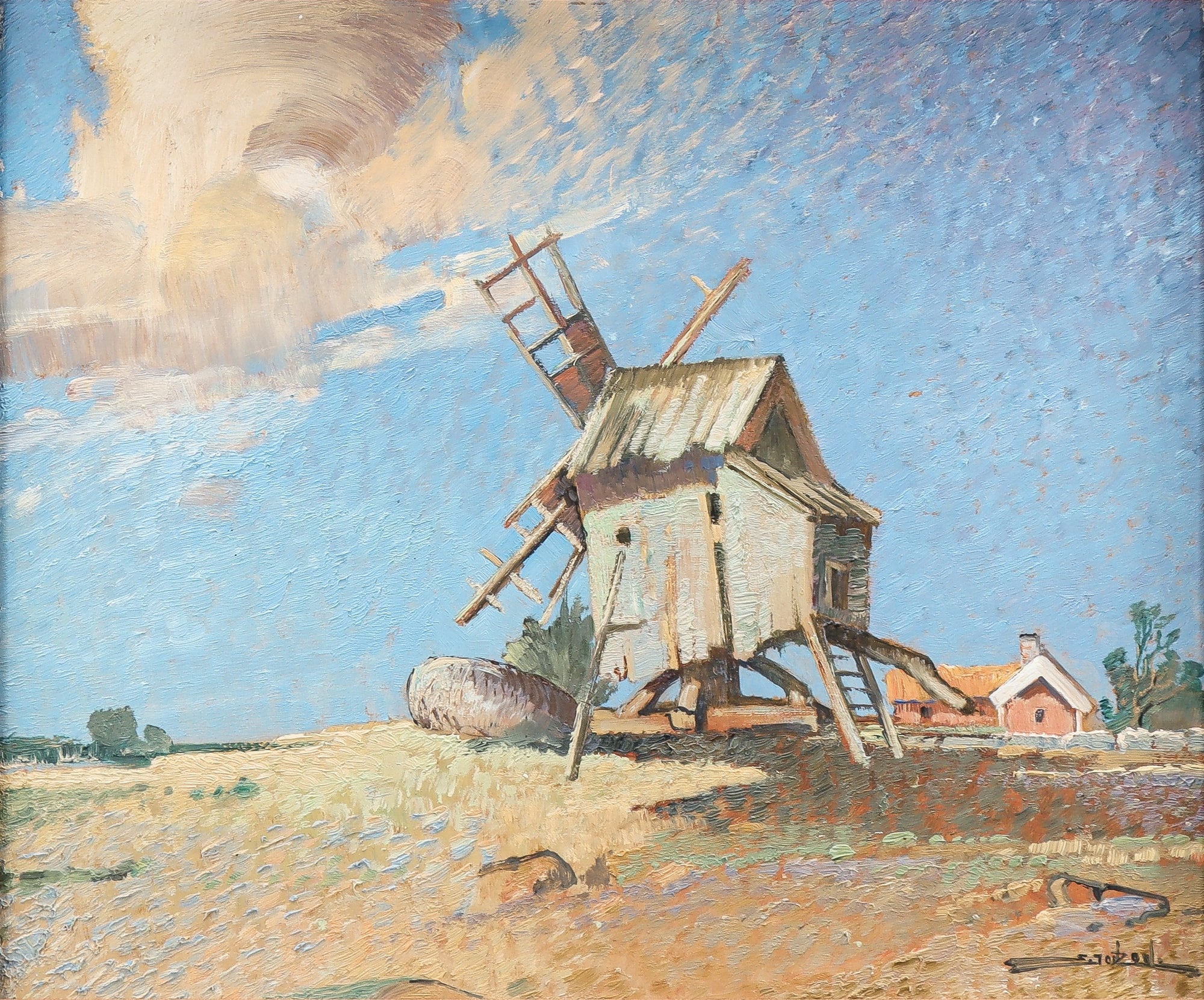 Afternoon at a Mill in Resmo
